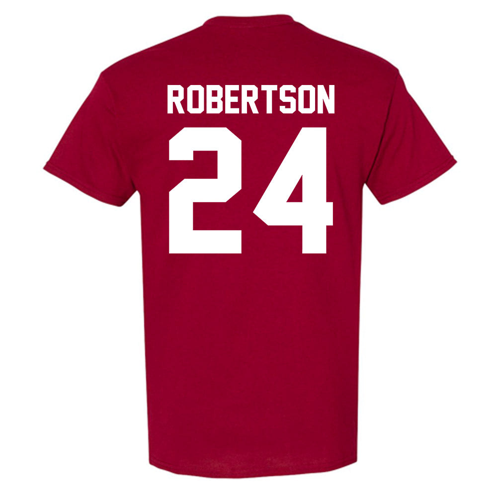 Alabama - NCAA Baseball : Tate Robertson - Classic Shersey T-Shirt-1