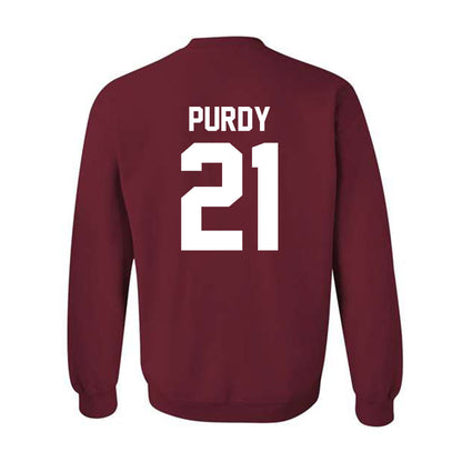 Alabama - NCAA Baseball : Andrew Purdy - Classic Shersey Crewneck Sweatshirt-1