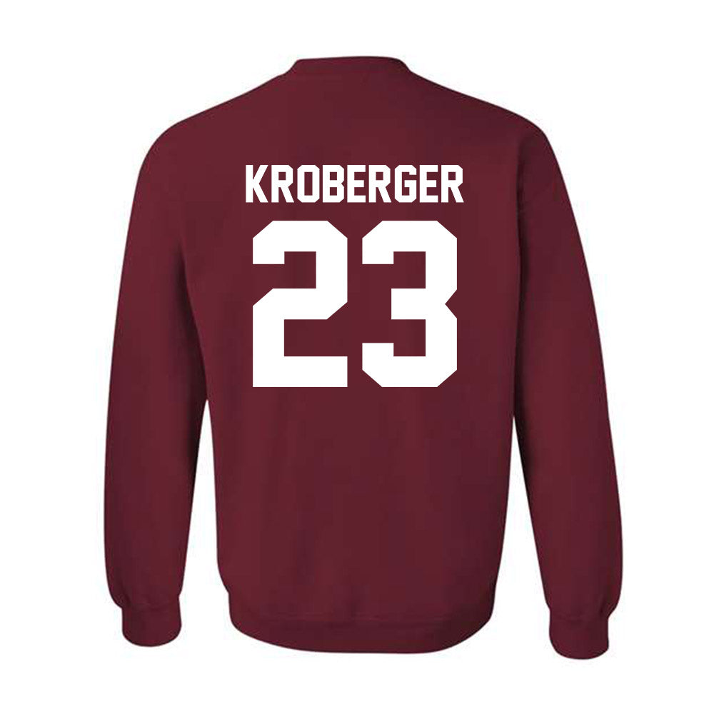 Alabama - NCAA Baseball : Chase Kroberger - Classic Shersey Crewneck Sweatshirt-1