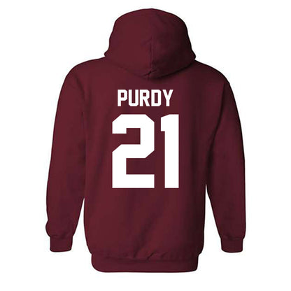 Alabama - NCAA Baseball : Andrew Purdy - Classic Shersey Hooded Sweatshirt-1