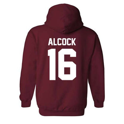 Alabama - NCAA Baseball : Bobby Alcock - Classic Shersey Hooded Sweatshirt-1