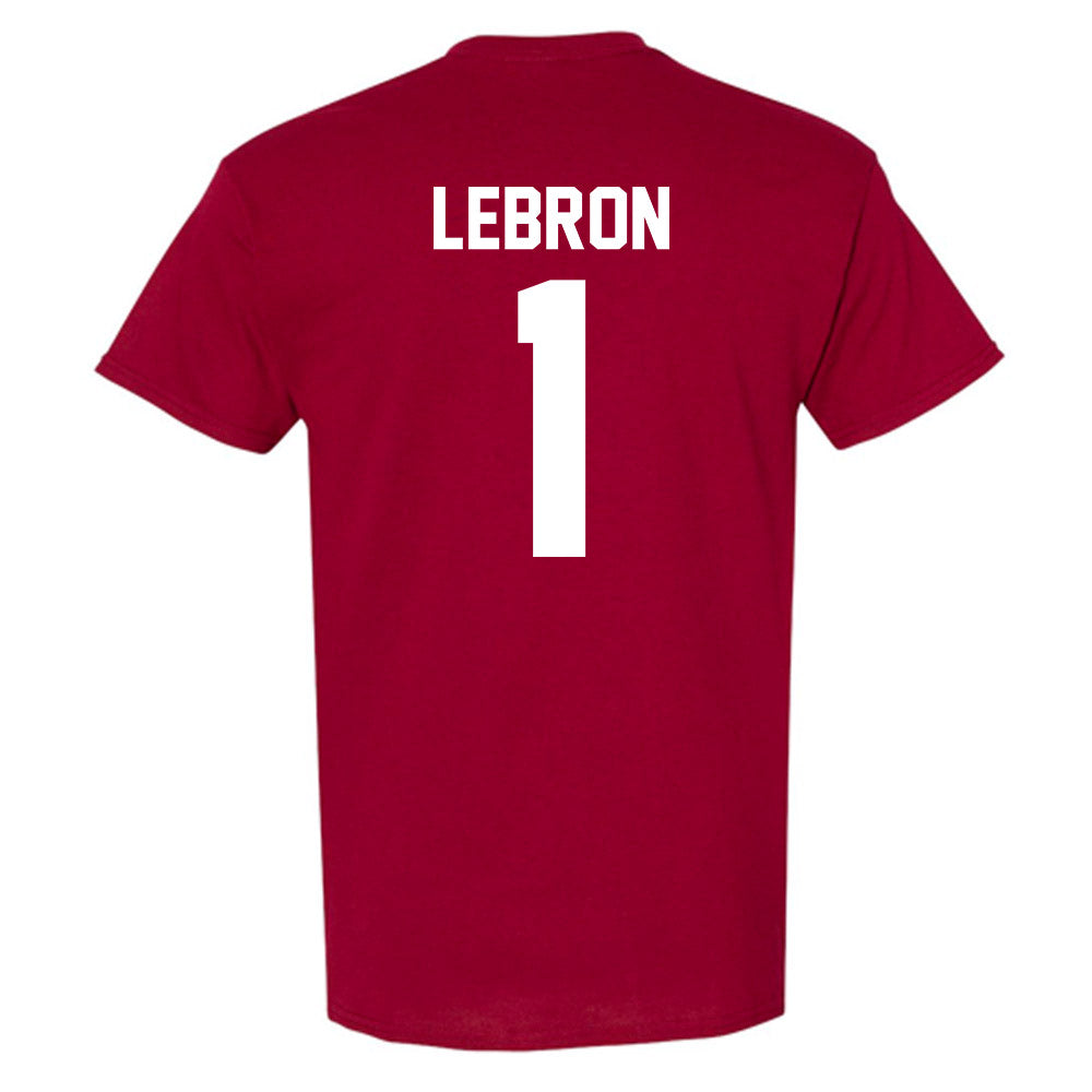 Alabama - NCAA Baseball : Justin Lebron - Classic Shersey T-Shirt-1