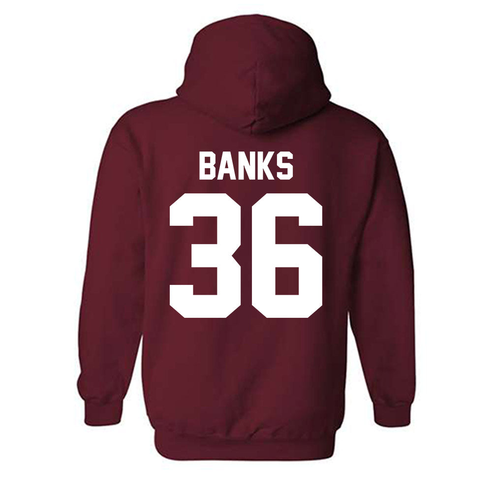 Alabama - NCAA Baseball : Hagan Banks - Classic Shersey Hooded Sweatshirt-1