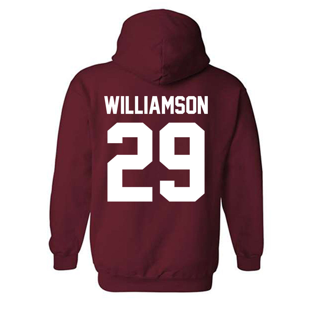 Alabama - NCAA Baseball : Jojo Williamson - Classic Shersey Hooded Sweatshirt-1