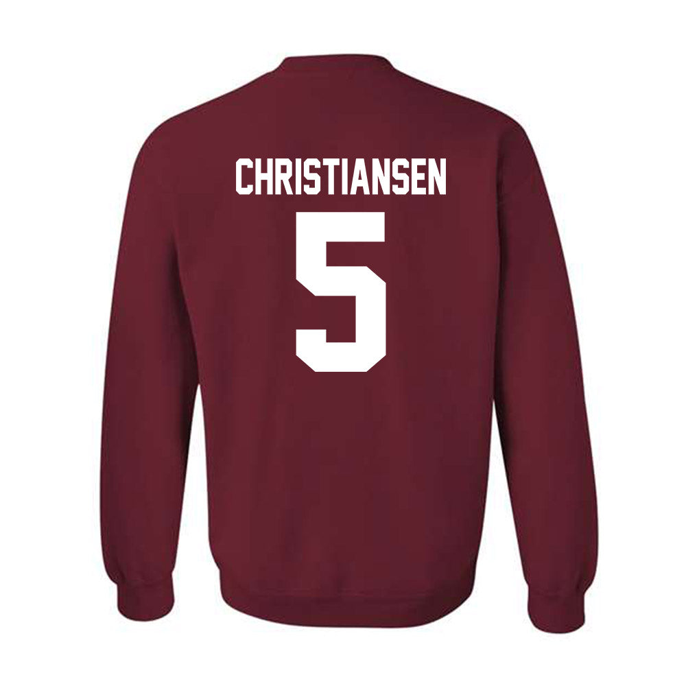 Alabama - NCAA Baseball : Sam Christiansen - Classic Shersey Crewneck Sweatshirt-1