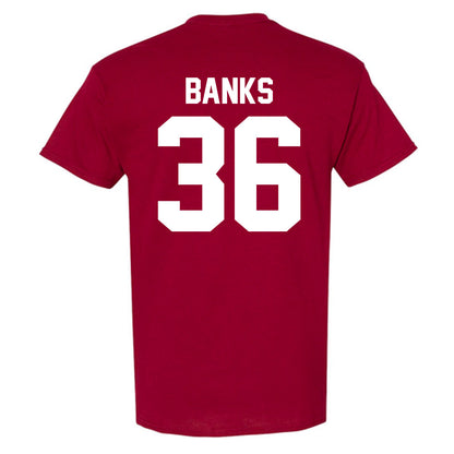 Alabama - NCAA Baseball : Hagan Banks - Classic Shersey T-Shirt-1