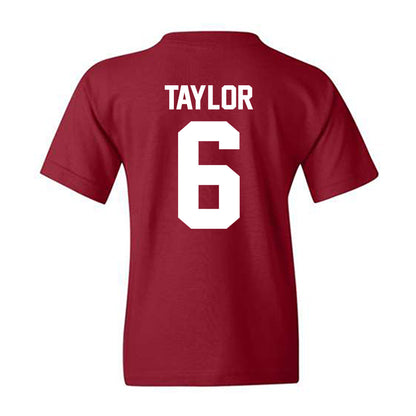 Alabama - NCAA Baseball : Evan Taylor - Classic Shersey Youth T-Shirt-1