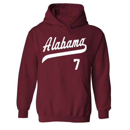 Alabama - NCAA Softball : Holly Beth Brooks - Classic Shersey Hooded Sweatshirt-0