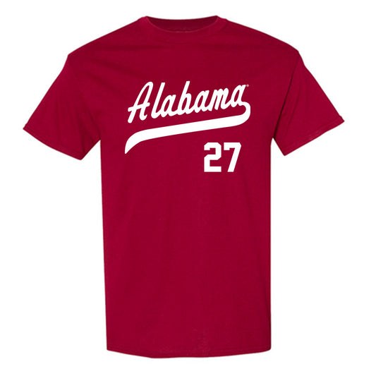 Alabama - NCAA Baseball : Luke Smyers - Classic Shersey T-Shirt-0