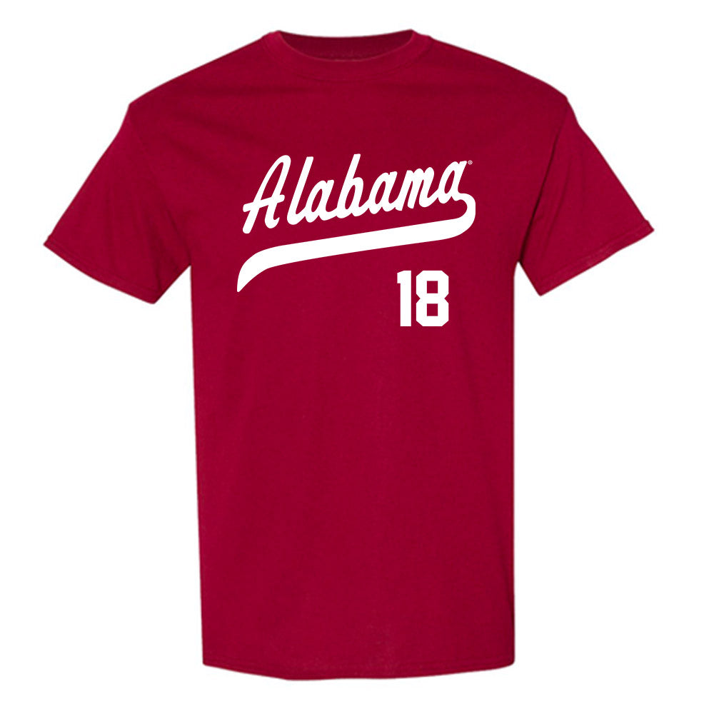 Alabama - NCAA Baseball : Justin Osterhouse - Classic Shersey T-Shirt-0