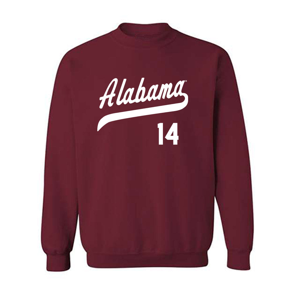 Alabama - NCAA Baseball : Peyton Steele - Classic Shersey Crewneck Sweatshirt-0