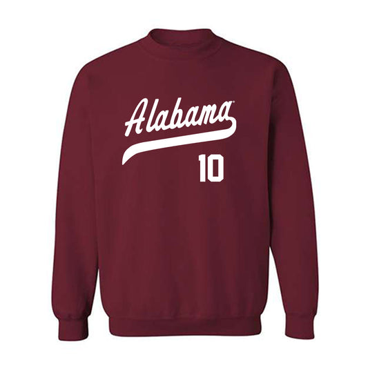 Alabama - NCAA Softball : Abby Duchscherer - Classic Shersey Crewneck Sweatshirt-0