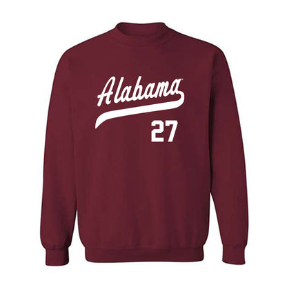 Alabama - NCAA Baseball : Luke Smyers - Classic Shersey Crewneck Sweatshirt-0