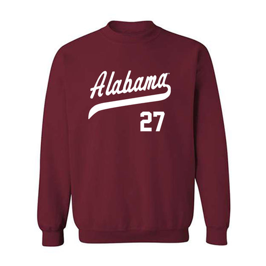 Alabama - NCAA Baseball : Luke Smyers - Classic Shersey Crewneck Sweatshirt-0