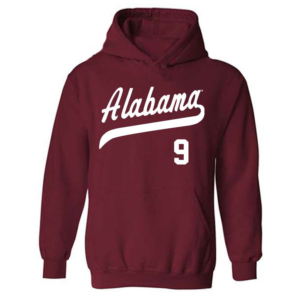 Alabama - NCAA Baseball : Bryce Fowler - Classic Shersey Hooded Sweatshirt-0