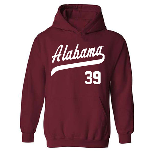 Alabama - NCAA Baseball : Ross Lindsey - Classic Shersey Hooded Sweatshirt-0
