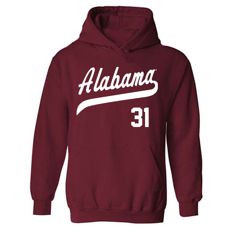 Alabama - NCAA Baseball : Jon Young Jr. - Classic Shersey Hooded Sweatshirt-0
