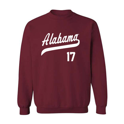 Alabama - NCAA Baseball : Logen Devenport - Classic Shersey Crewneck Sweatshirt-0