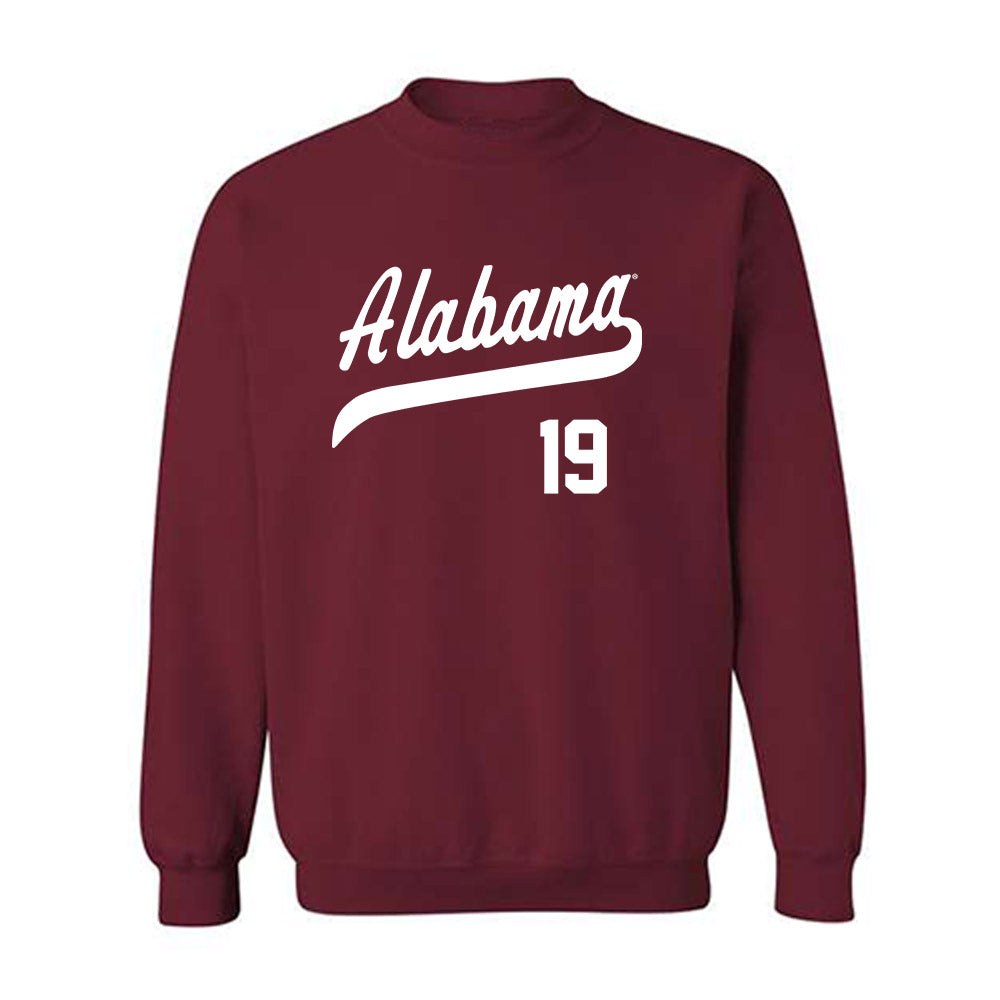 Alabama - NCAA Baseball : Caleb Barnett - Classic Shersey Crewneck Sweatshirt-0