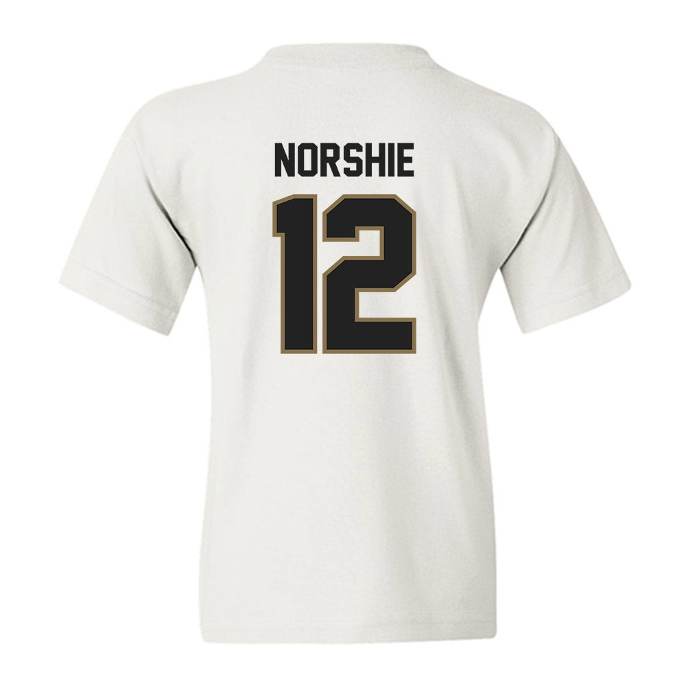 Texas State - NCAA Women's Soccer : Nina Norshie - Youth T-Shirt-1