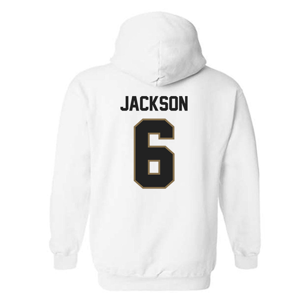 Texas State - NCAA Football : Dylan Jackson - Classic Shersey Hooded Sweatshirt-1