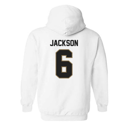 Texas State - NCAA Football : Dylan Jackson - Classic Shersey Hooded Sweatshirt-1