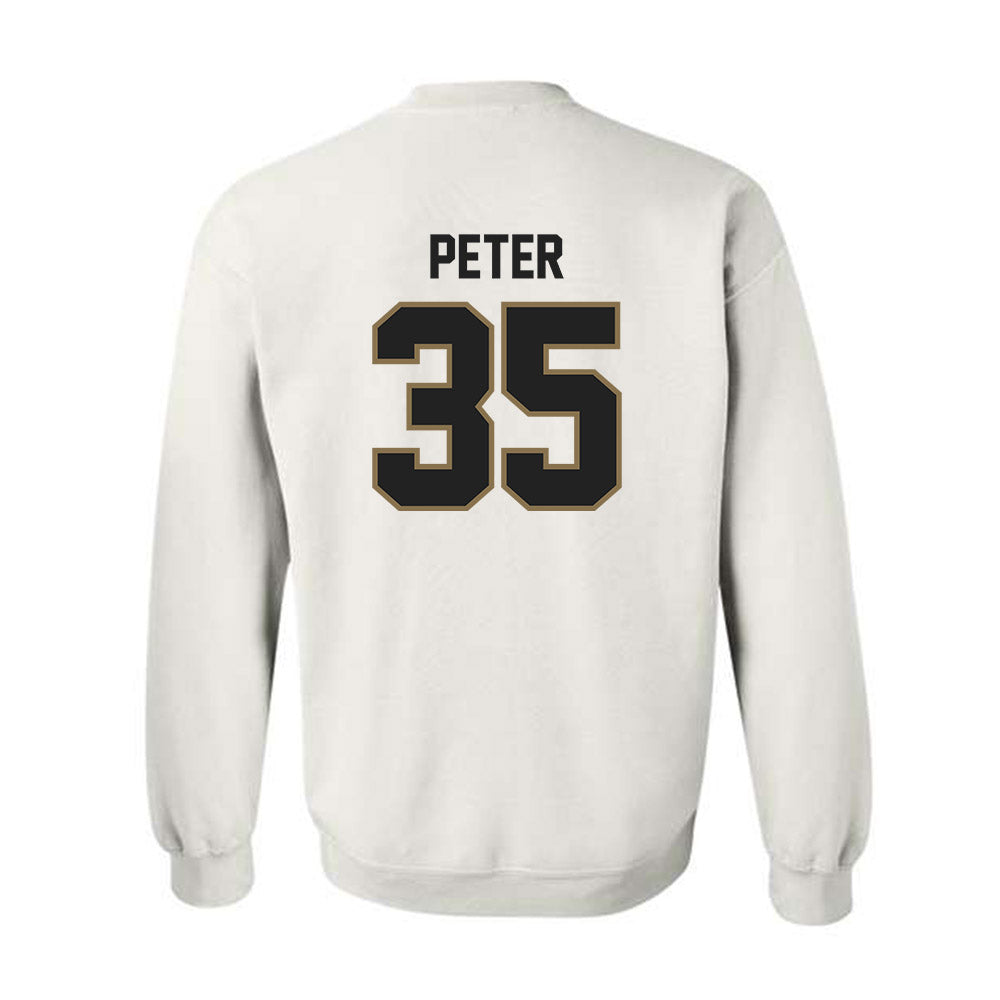 Texas State - NCAA Football : Emmanuel Peter - Classic Shersey Crewneck Sweatshirt-1