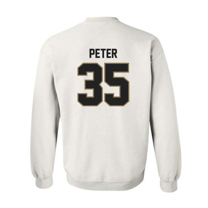 Texas State - NCAA Football : Emmanuel Peter - Classic Shersey Crewneck Sweatshirt-1