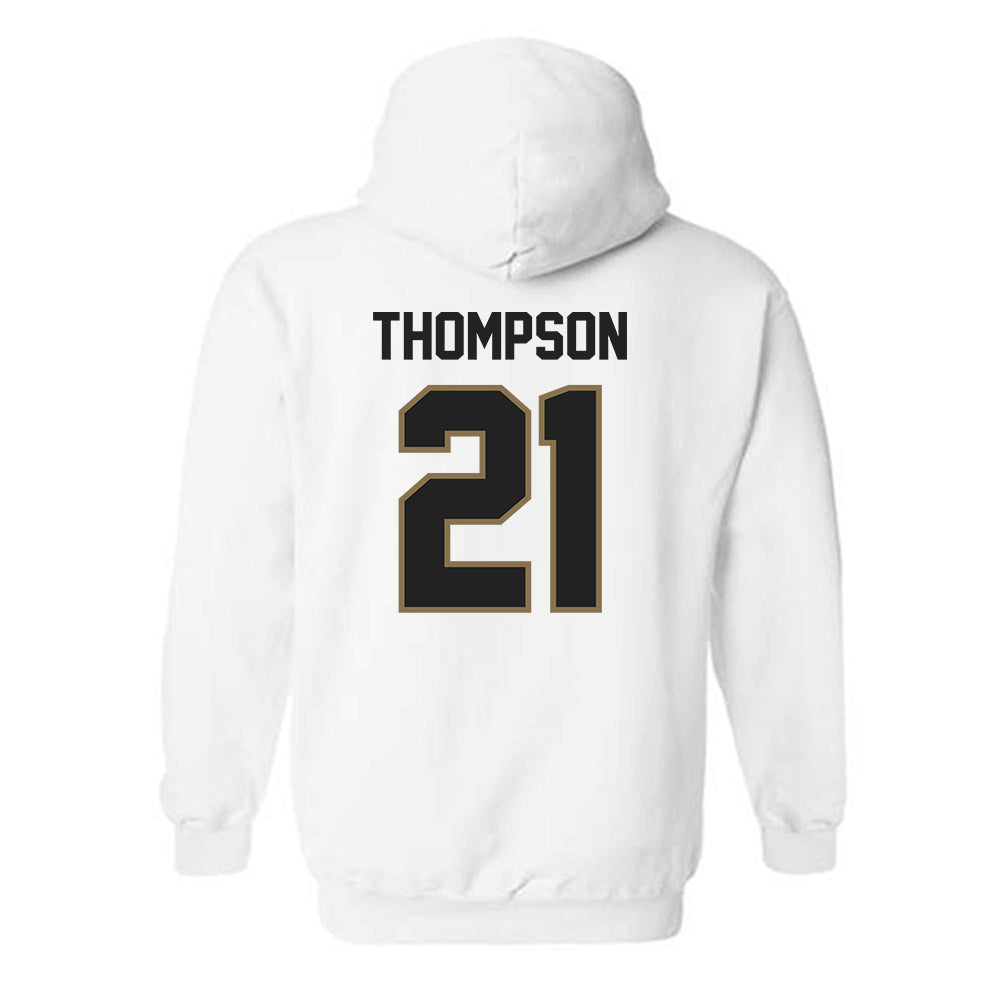 Texas State - NCAA Men's Basketball : Deke Thompson - Hooded Sweatshirt-1