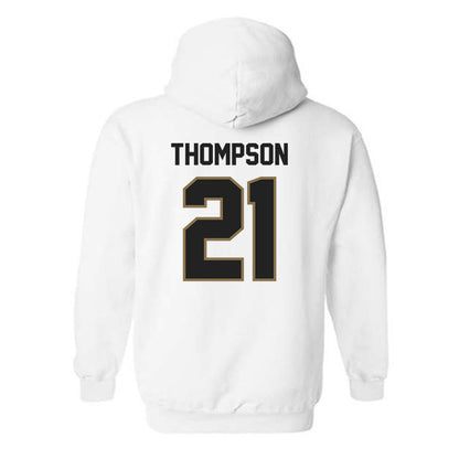 Texas State - NCAA Men's Basketball : Deke Thompson - Hooded Sweatshirt-1