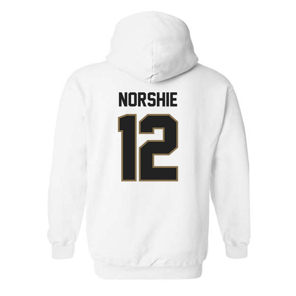 Texas State - NCAA Women's Soccer : Nina Norshie - Hooded Sweatshirt-1