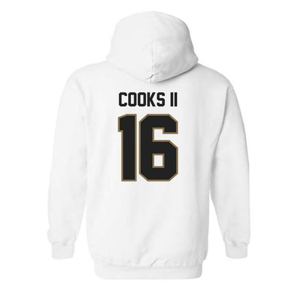 Texas State - NCAA Football : Terrence Cooks II - Classic Shersey Hooded Sweatshirt-1
