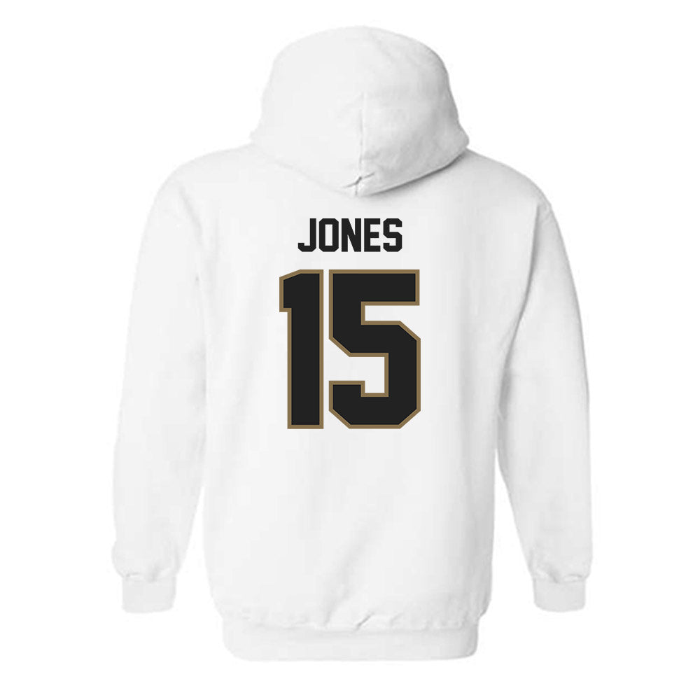 Texas State - NCAA Football : Ayden Jones - Classic Shersey Hooded Sweatshirt-1