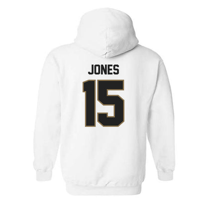 Texas State - NCAA Football : Ayden Jones - Classic Shersey Hooded Sweatshirt-1