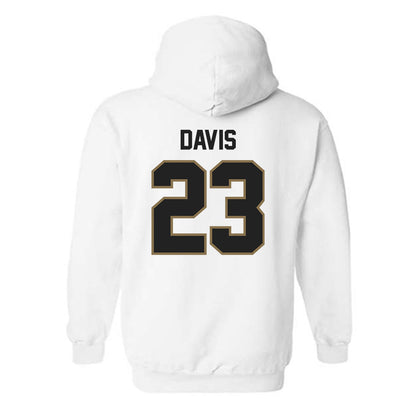 Texas State - NCAA Football : Darius Davis - Classic Shersey Hooded Sweatshirt-1