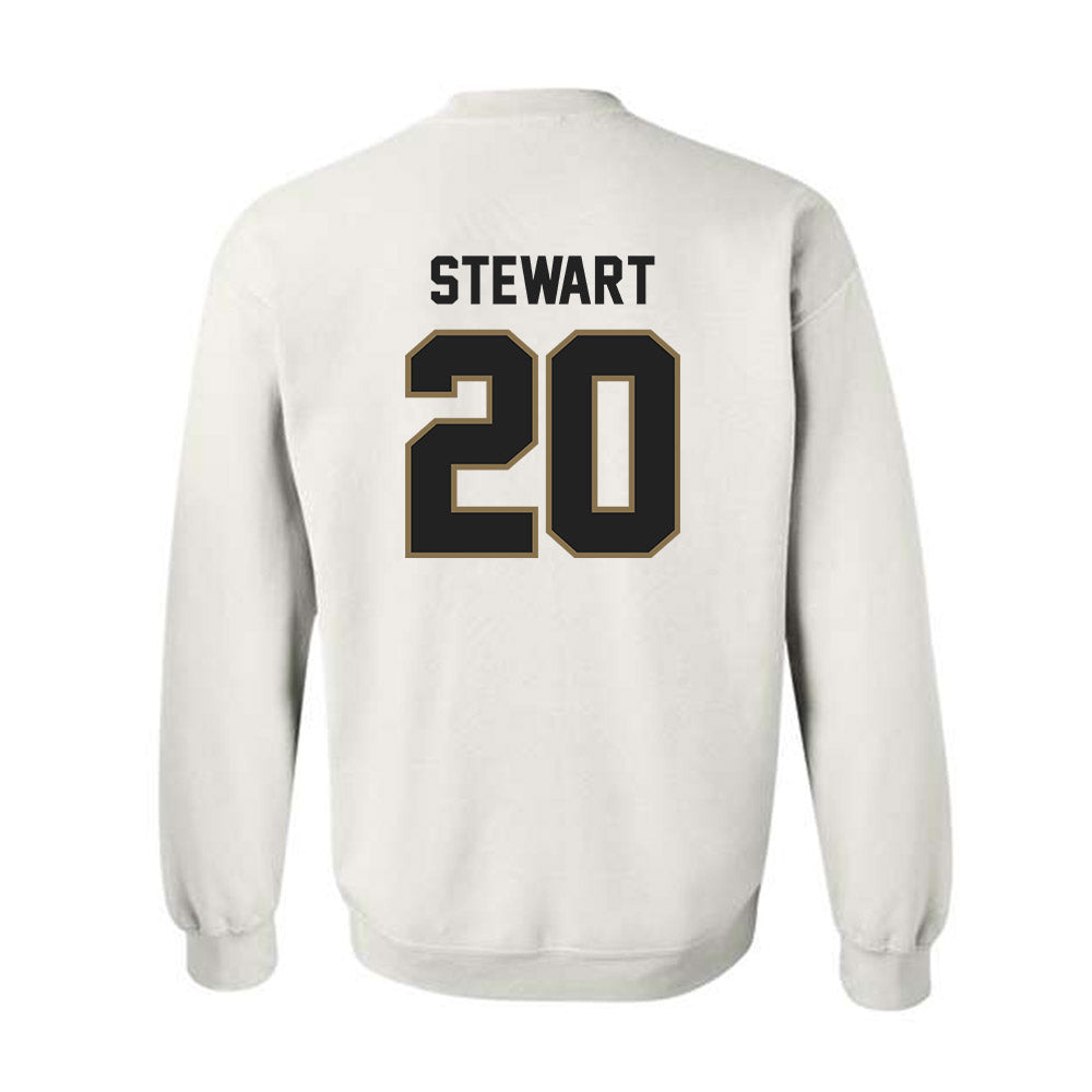 Texas State - NCAA Women's Basketball : Kyaija Stewart - Crewneck Sweatshirt-1