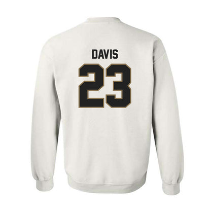 Texas State - NCAA Football : Darius Davis - Classic Shersey Crewneck Sweatshirt-1