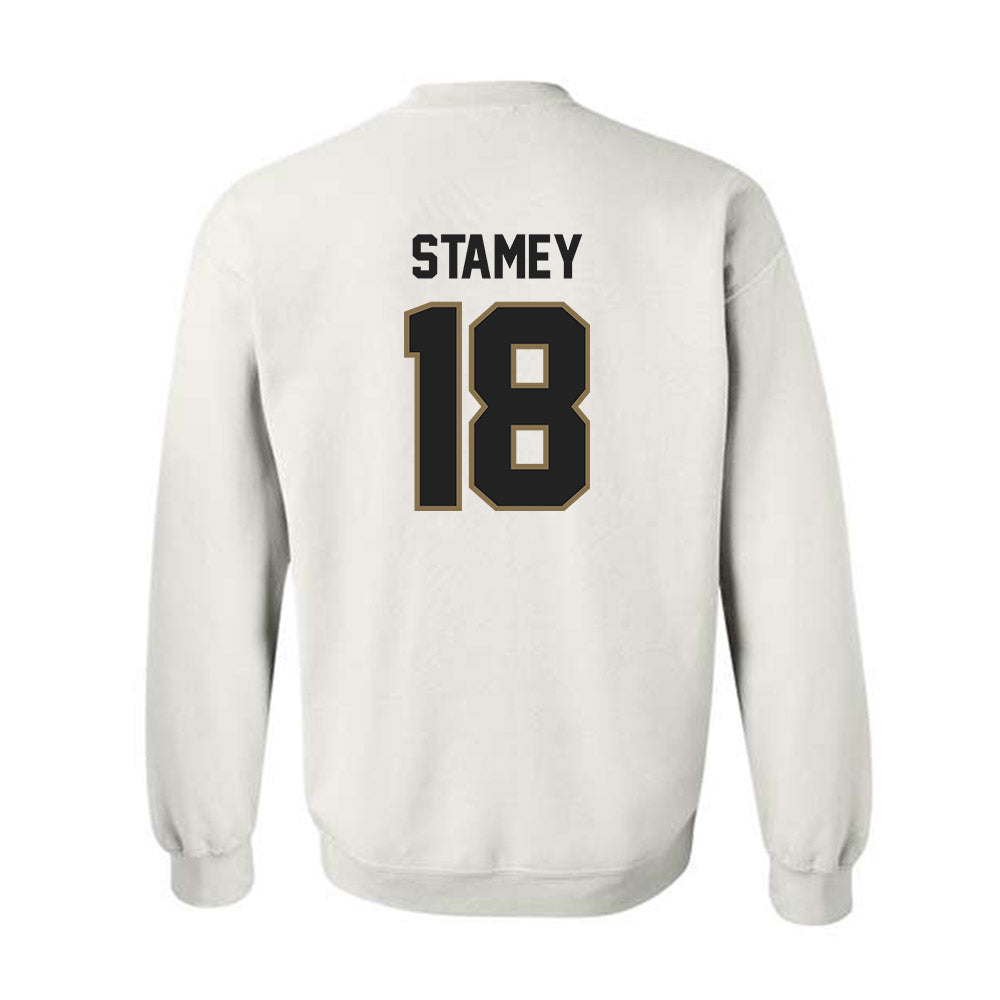 Texas State - NCAA Football : Ty Stamey - Crewneck Sweatshirt-1