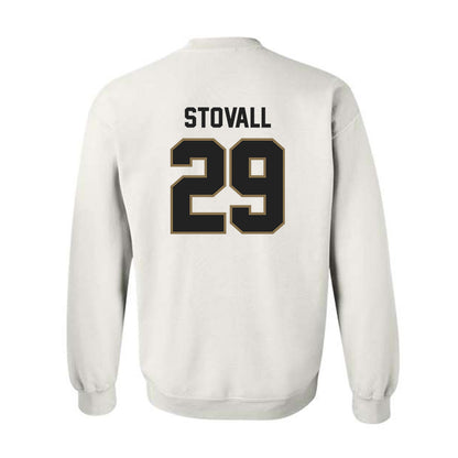 Texas State - NCAA Baseball : Kortland Stovall - Classic Shersey Crewneck Sweatshirt-1