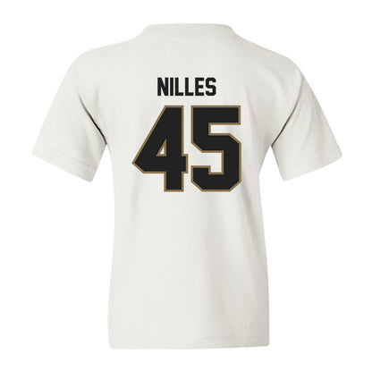 Texas State - NCAA Football : Cole Nilles - Youth T-Shirt-1