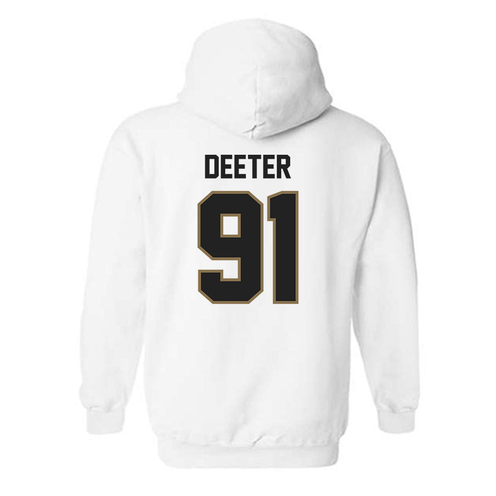 Texas State - NCAA Football : Jp Deeter - Hooded Sweatshirt-1