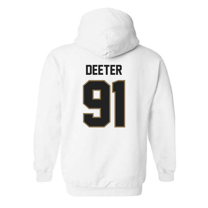 Texas State - NCAA Football : Jp Deeter - Hooded Sweatshirt-1