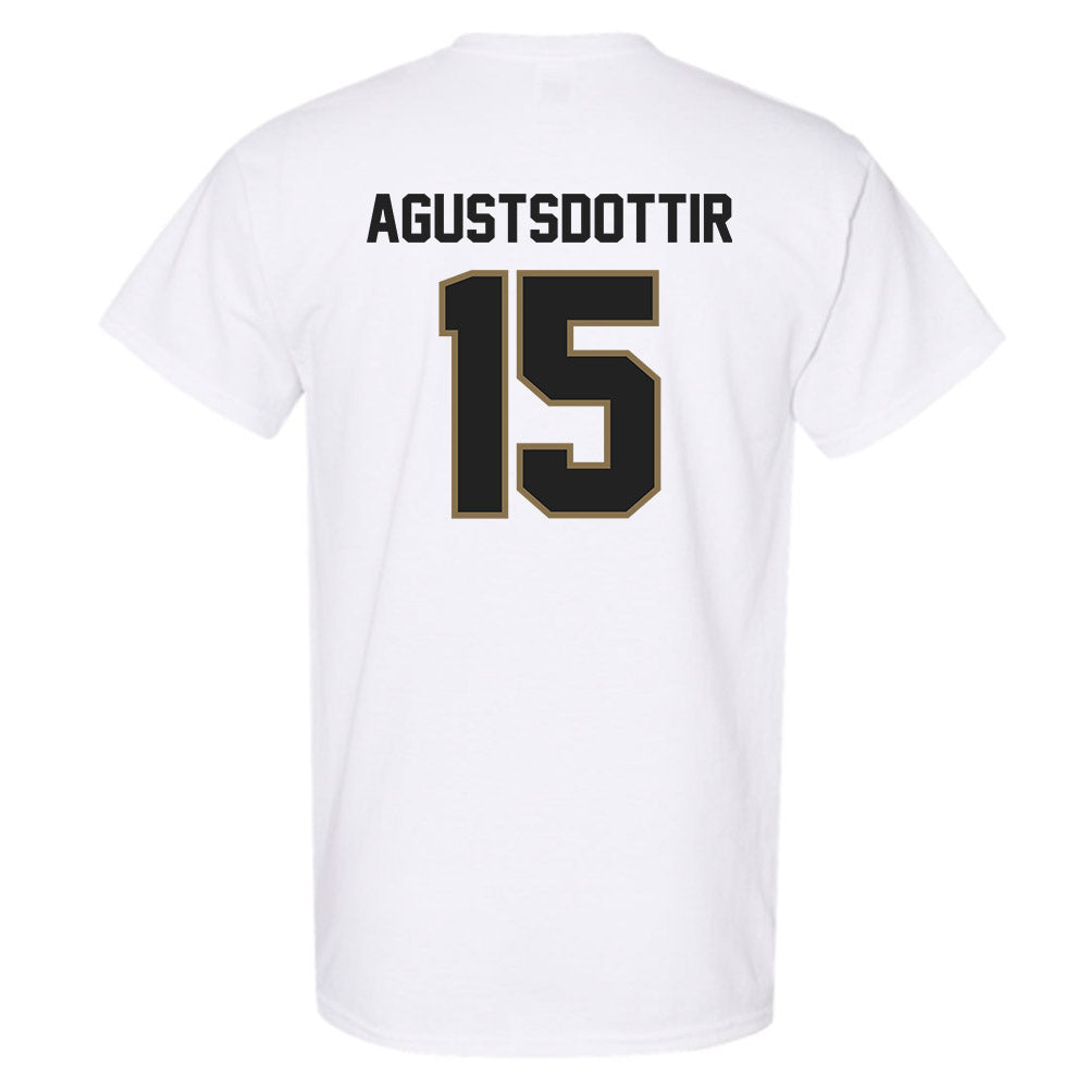 Texas State - NCAA Women's Soccer : Katrin Agustsdottir - T-Shirt-1