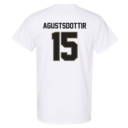 Texas State - NCAA Women's Soccer : Katrin Agustsdottir - T-Shirt-1