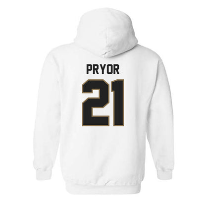 Texas State - NCAA Football : Cole Pryor - Classic Shersey Hooded Sweatshirt-1