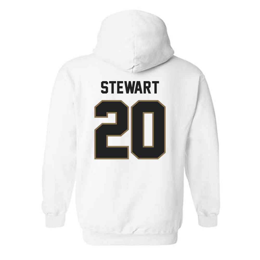 Texas State - NCAA Women's Basketball : Kyaija Stewart - Hooded Sweatshirt-1