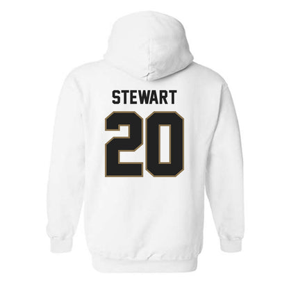Texas State - NCAA Women's Basketball : Kyaija Stewart - Hooded Sweatshirt-1