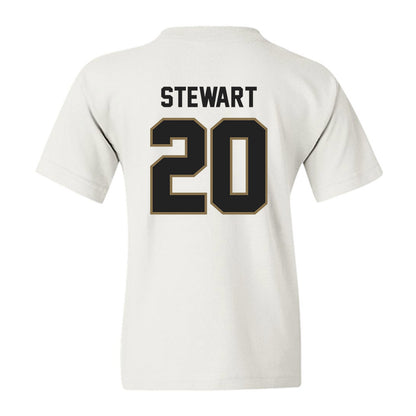 Texas State - NCAA Women's Basketball : Kyaija Stewart - Youth T-Shirt-1