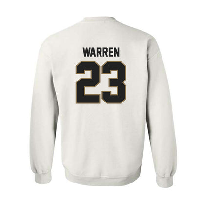Texas State - NCAA Football : Xavier Warren - Classic Shersey Crewneck Sweatshirt-1