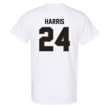 Texas State - NCAA Football : Juntavious Harris - Classic Shersey T-Shirt-1